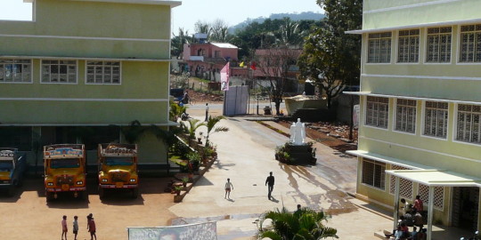 L'entrée du Centre Don Bosco, Yelagiri Hills